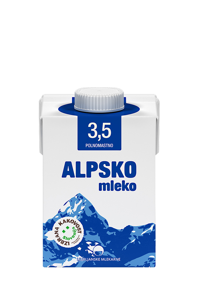 Алпско млеко 3,5% мм 0,5 л