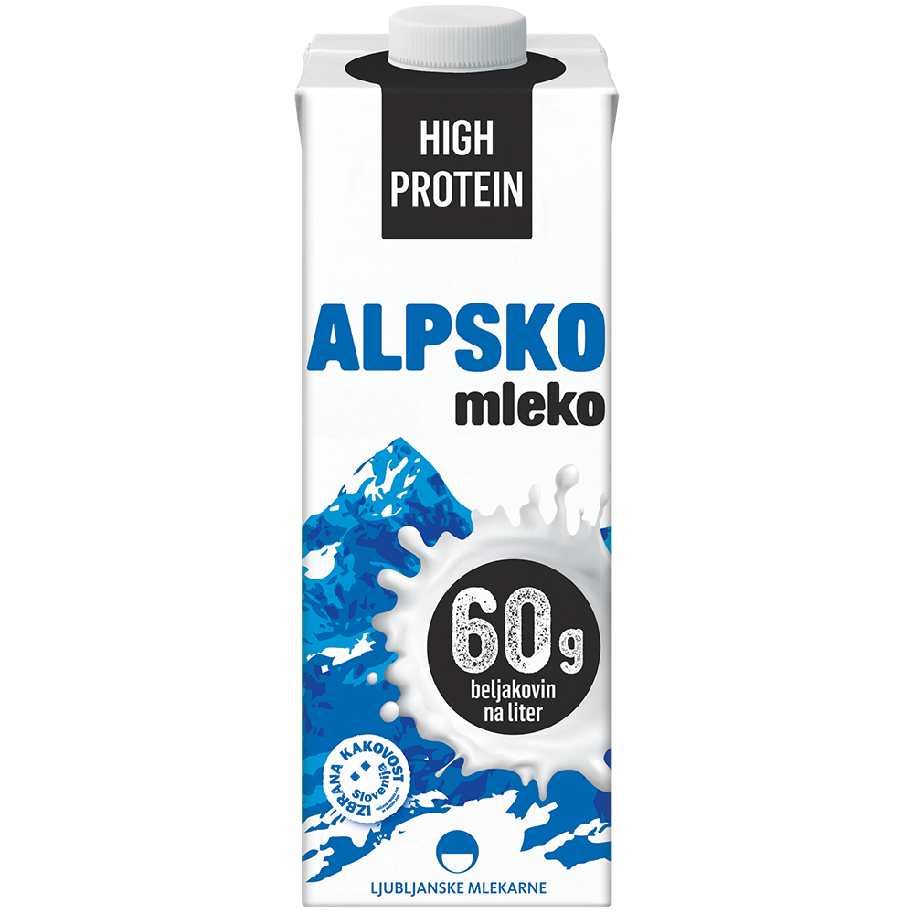 Алпско млеко Протеин 0,5% мм 1 л